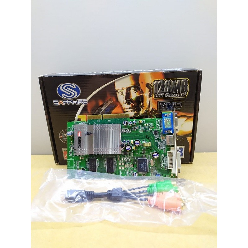 SCHEDA VIDEO VGA/DVI ATI RADEON 9550 128MB