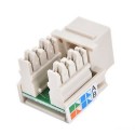 FRUTTO KEYSTONE RJ45 UTP CAT.5E BIANCO