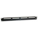 PATCH PANEL 24 PORTE RJ45  UTP CAT.6