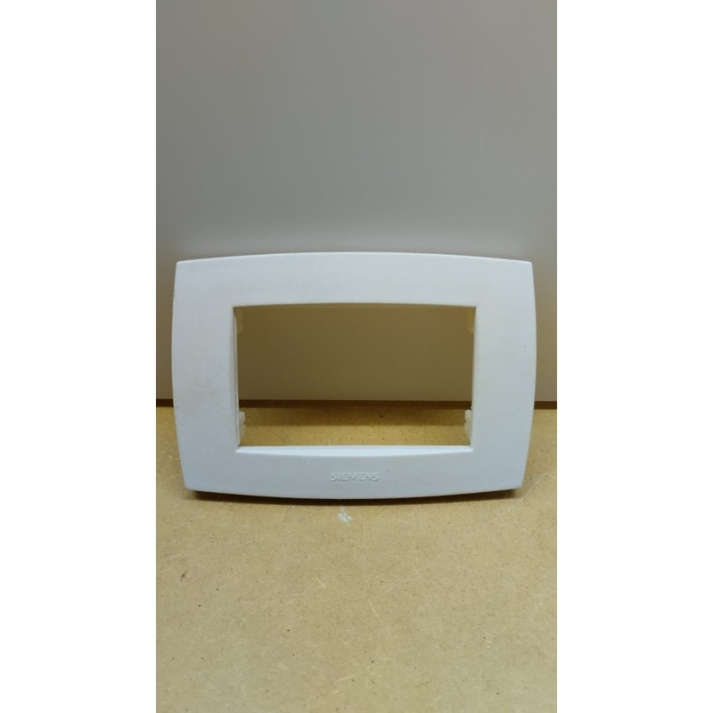 PLACCA SIEMENS DETA FUTURA 3 POSTI COLORE BIANCO