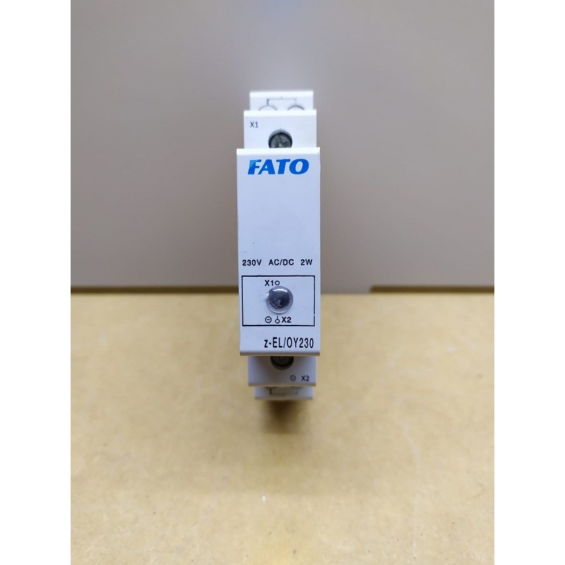 INDICATORE LUMINOSO MODULARE - 220V 2W - GIALLO