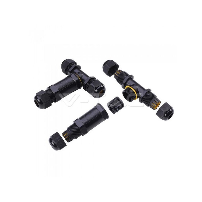 GIUNZIONE RAPIDA 3 VIE 3 POLI 4,0mmq V-TAC VT-869 IP67