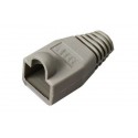 COPRICONNETTORE RJ45 GRIGIO